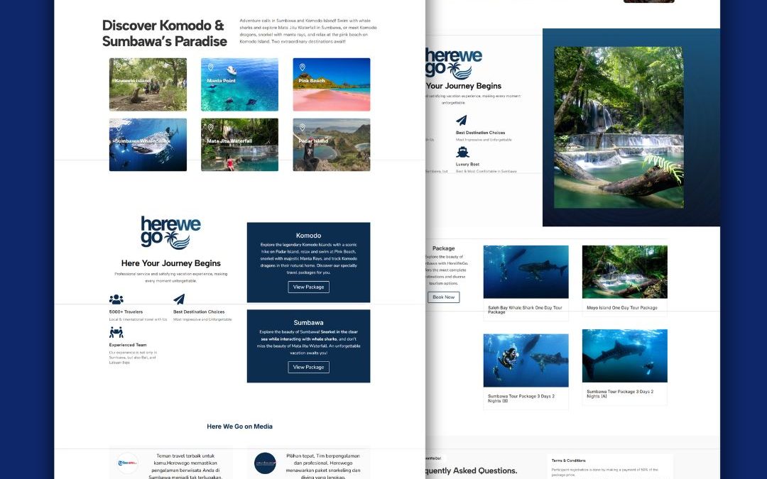 Herewego.id Website