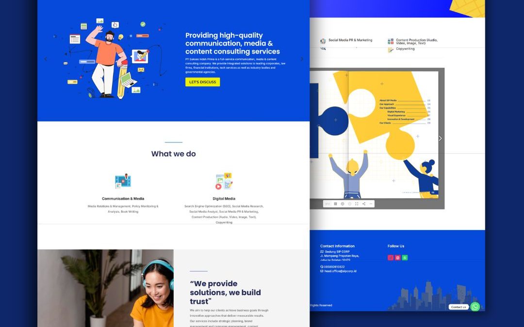 SIP Corp Website