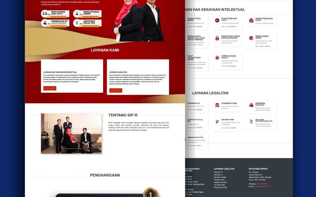 SIPR Consultant Website