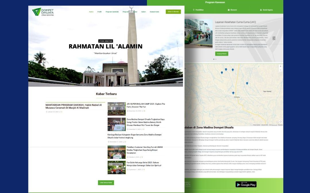 Zona Madina Website